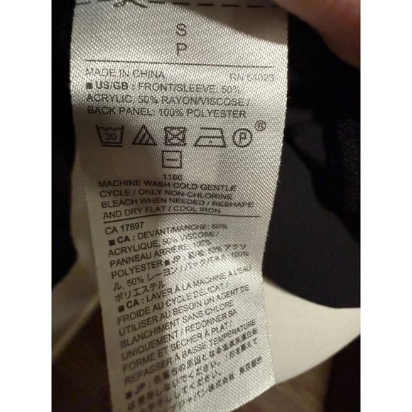 Banana Republic Black Mesh Knit Top Women's Size Small - Picture 7 of 9